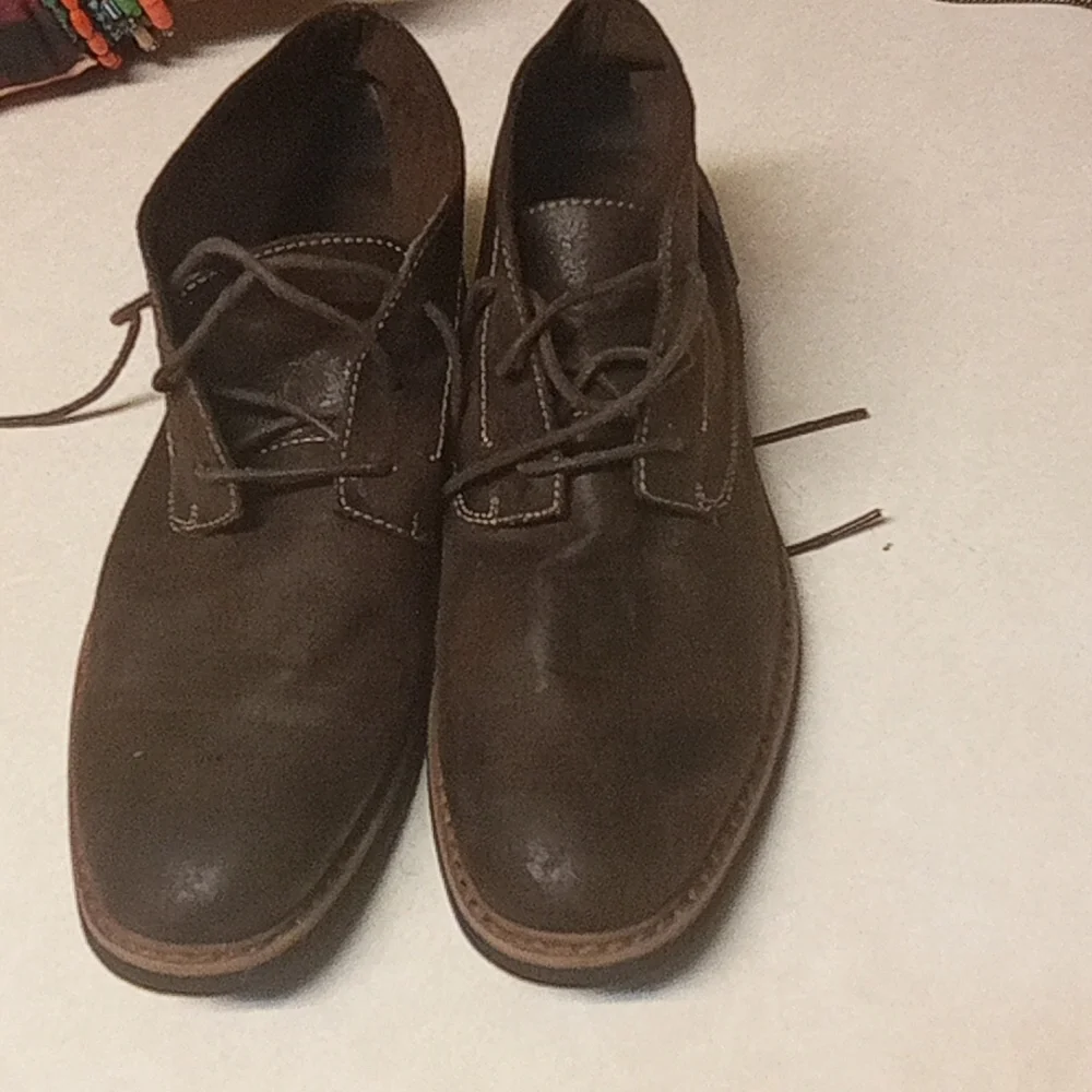 Deer Stags somers Mens Brown Shoes size 8